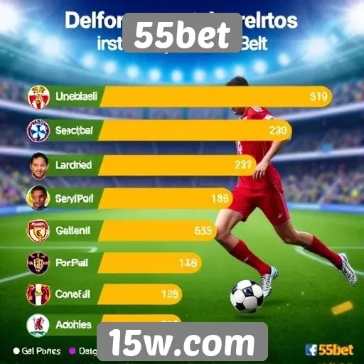 Estatísticas de jogos mais populares no 55bet